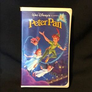 Rare Walt Disney Peter Pan Black Diamond VHS
